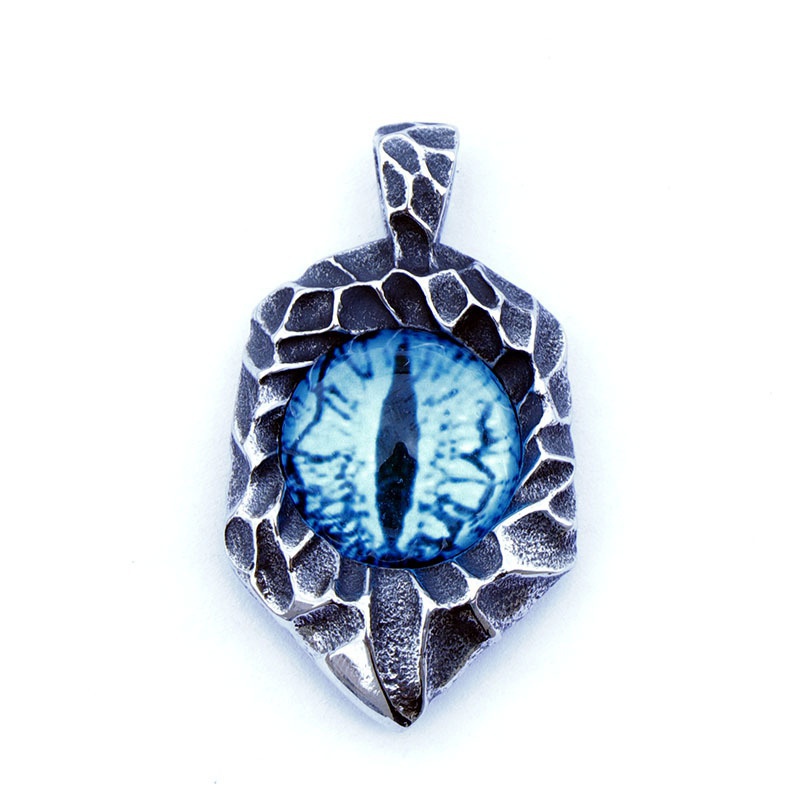 Vòng Cổ Gắn Hình Mắt Quỷ Phong Cách retro Thời Trang Cho Nam