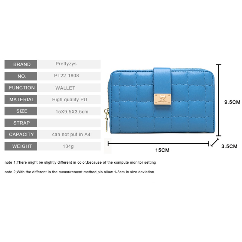 Ví Da Pu Thiết Kế Đơn Giản Thời Trang Cho Nữ