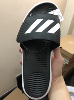 Dép chính hãng alphabounce đen trắng/ đen