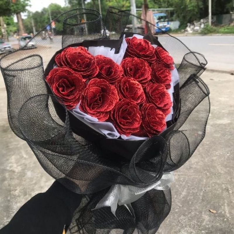hoa sáp nhũ đầu bông( chỉ co bông hoa chưa bó )
