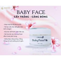 KEM BABY FACE MILK CẤY TRẮNG CĂNG BÓNG CÔNG TY ĐAN THY