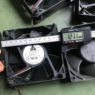 Quạt delta,nmb 12v 1.6a đến 3.0a, vuông 12cm