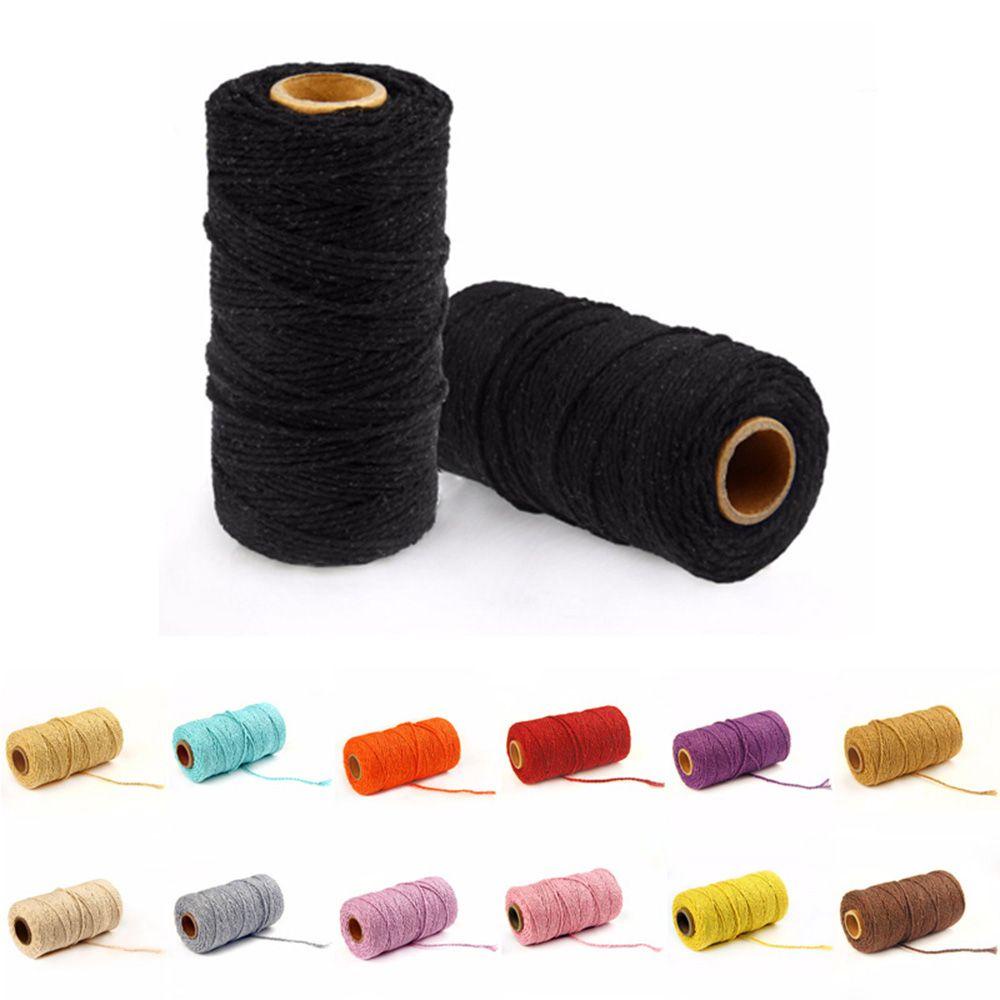 Cuộn Dây Cotton 100M Dùng Trang Trí Giáng Sinh