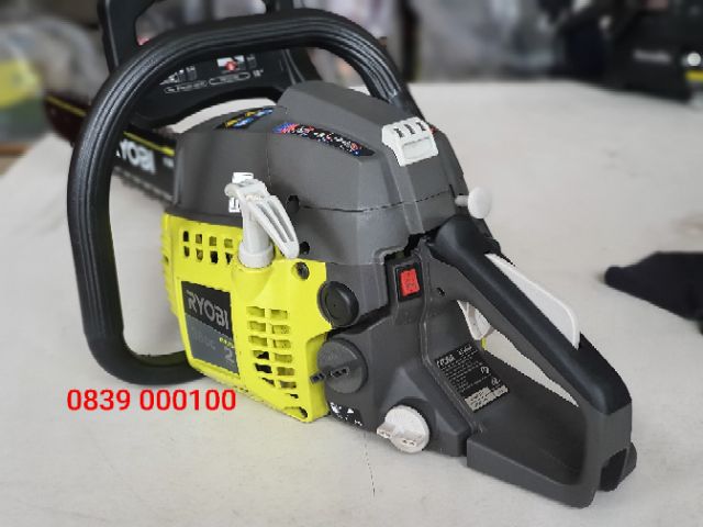 Máy Cưa Xích Xăng Ryobi 38cc Lam 45cm . RCS3845 .(Hàng tuyển đẹp )