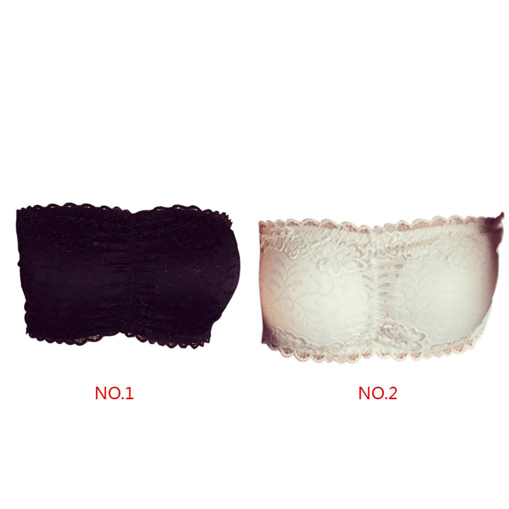 Áo ngực không dây viền ren gợi cảm cho nữ