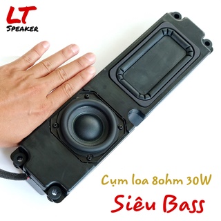 Cụm loa toàn dải siêu bass H K 8Ohm 30W 3 inch Mỹ - 1 loa 2 cộng hưởng