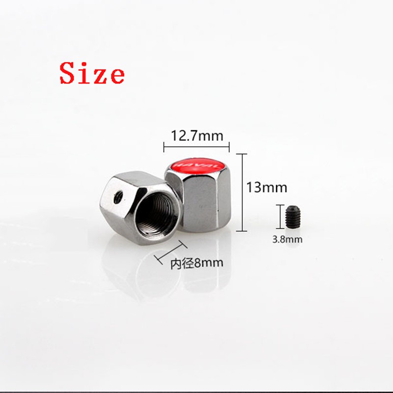 Set 4 Nắp Van Bánh Xe Ô Tô Subaru Sti Xv Forester Impreza Tribeca