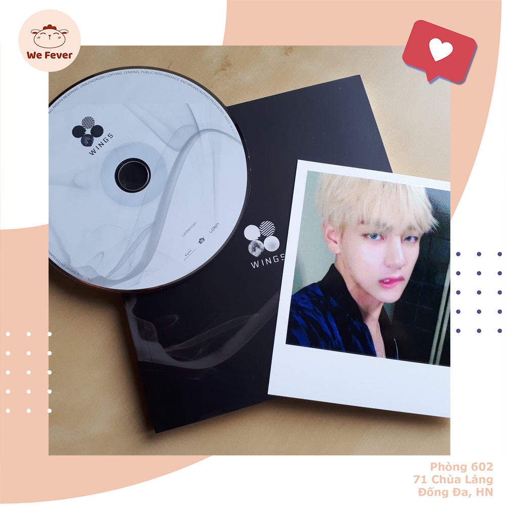 Album Wings nguyên seal - BTS (có sẵn - chính hãng)
