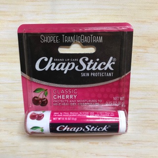 Son dưỡng môi Chapstick Classic Cherry của Mỹ