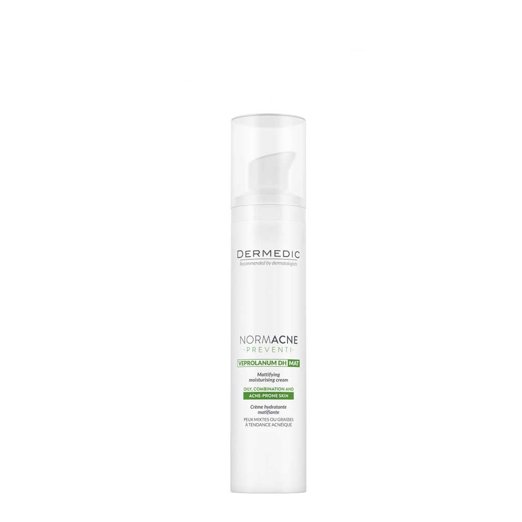 KEM DƯỠNG BAN NGÀY DERMEDIC NORMACNE MATTIFYING MOISTURISING CREAM 40ml