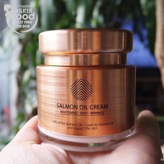 Kem cá hồi Salmon Oil Cream Cre8skin Hàn Quốc