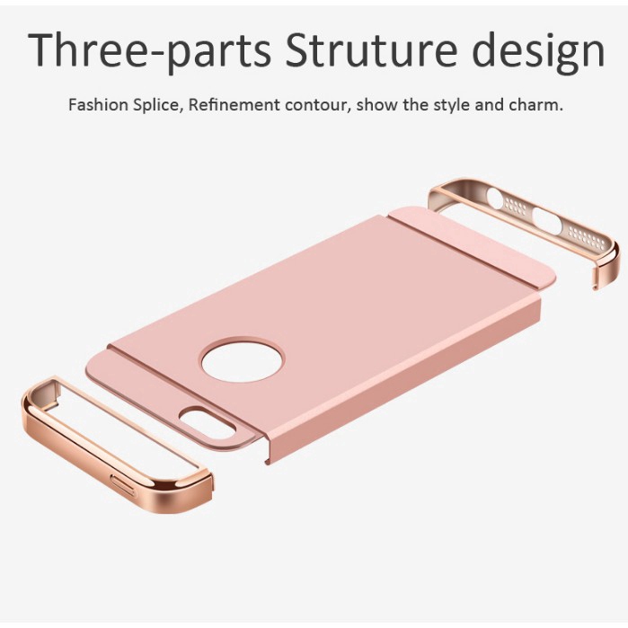 Ốp điện thoại cứng bảo vệ toàn diện thích hợp cho iPhone 5 5s SE