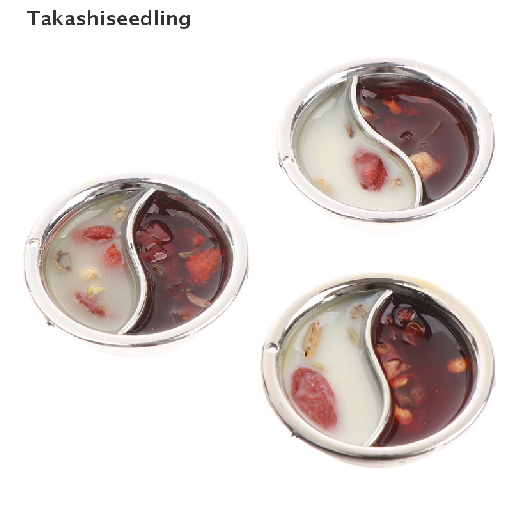 Mô Hình Nồi Lẩu 2 Trong 1 Tỉ Lệ 1 / 12 Trang Trí Nhà Búp Bê