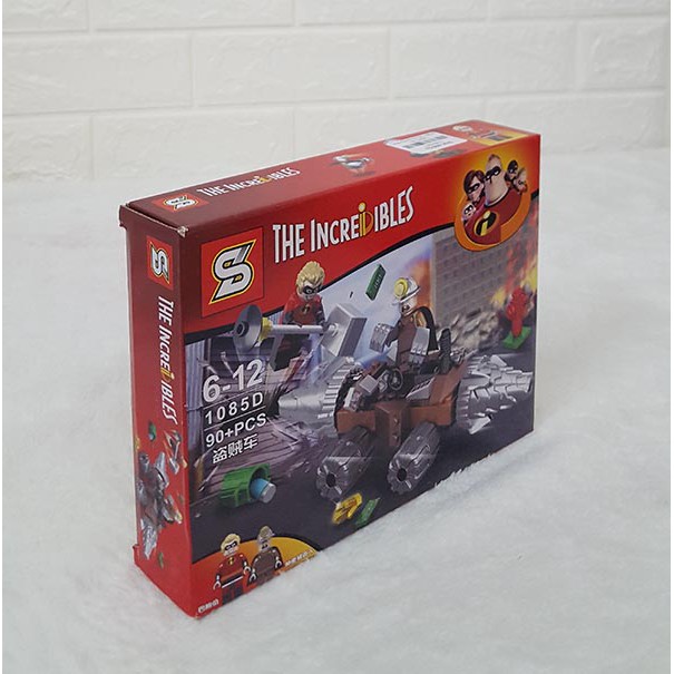 LEGO GIA ĐÌNH SIÊU NHÂN 1/4, MÃ 1085