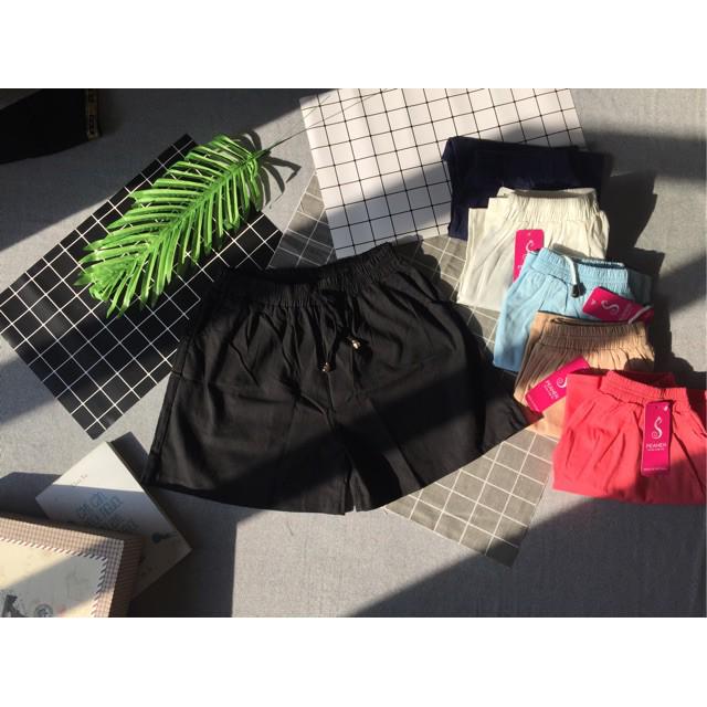 🔥 🔥 🔥SIÊU HOT Quần short,quần đùi nữ chất đũi siêu mát lạnh nhiều màu VNXK_S24 chất đẹp | BigBuy360 - bigbuy360.vn