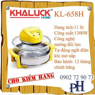 Lò nướng thủy tinh khaluck kl-658h