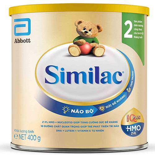 Sữa Similac IQ Plus HMO số 2 400g và 900g