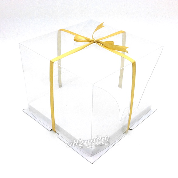 Hộp bánh gato nắp trong 10 inch (32cm)