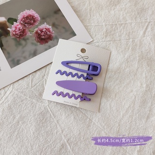 Set 4 kẹp tóc cùng tone màu - UniLabel
