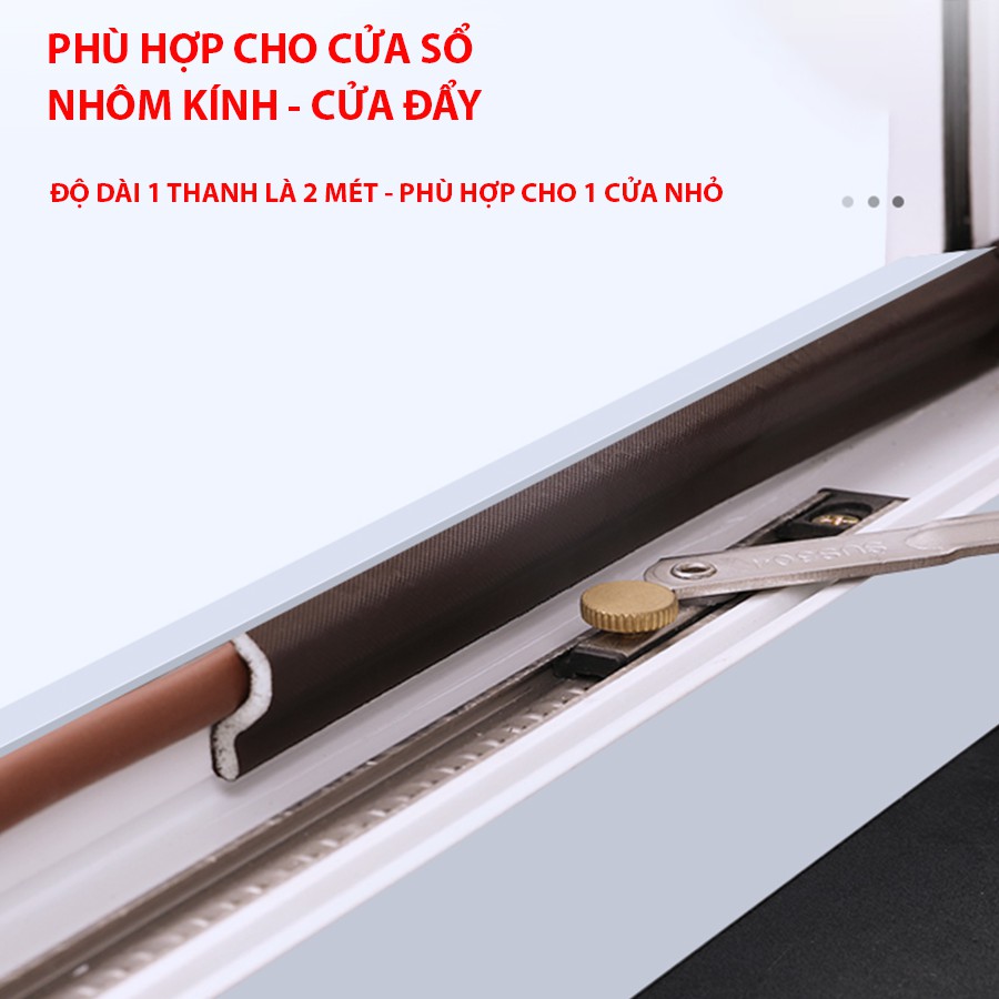 Thanh Ron Dán Cửa Sổ Chống Gió, Nước, Khói Bụi, Côn Trùng CS1 - Chính Hãng Kapu