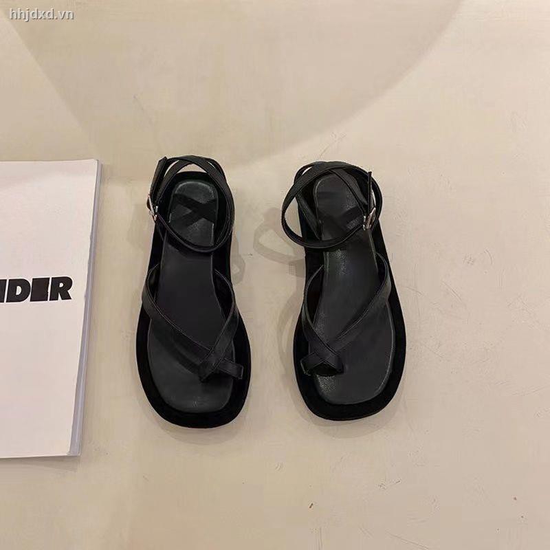 Giày Sandal Phong Cách Hàn Quốc Trẻ Trung Thoải Mái Nhiều Màu Sắc Tùy Chọn Cho Nữ