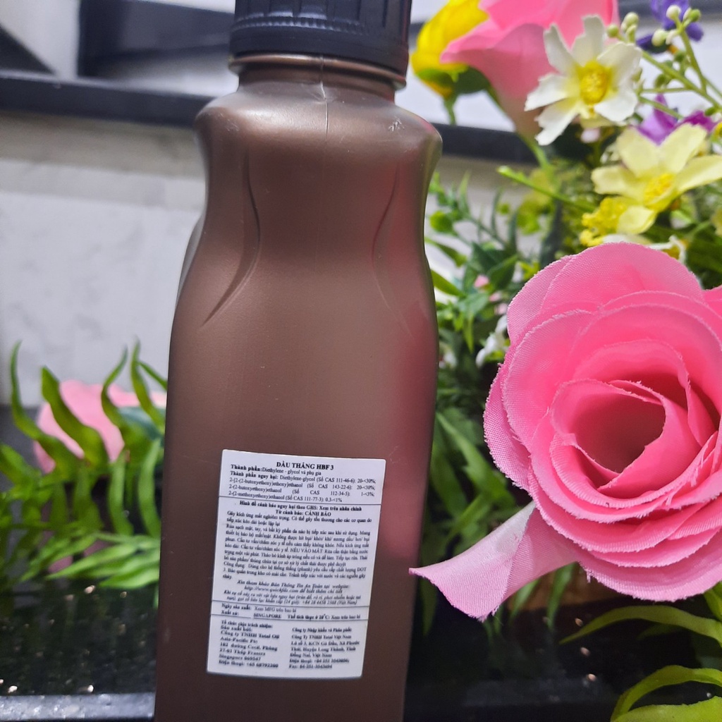Dầu phanh  tổng hợp TOTAL HBF 3 Dot 3