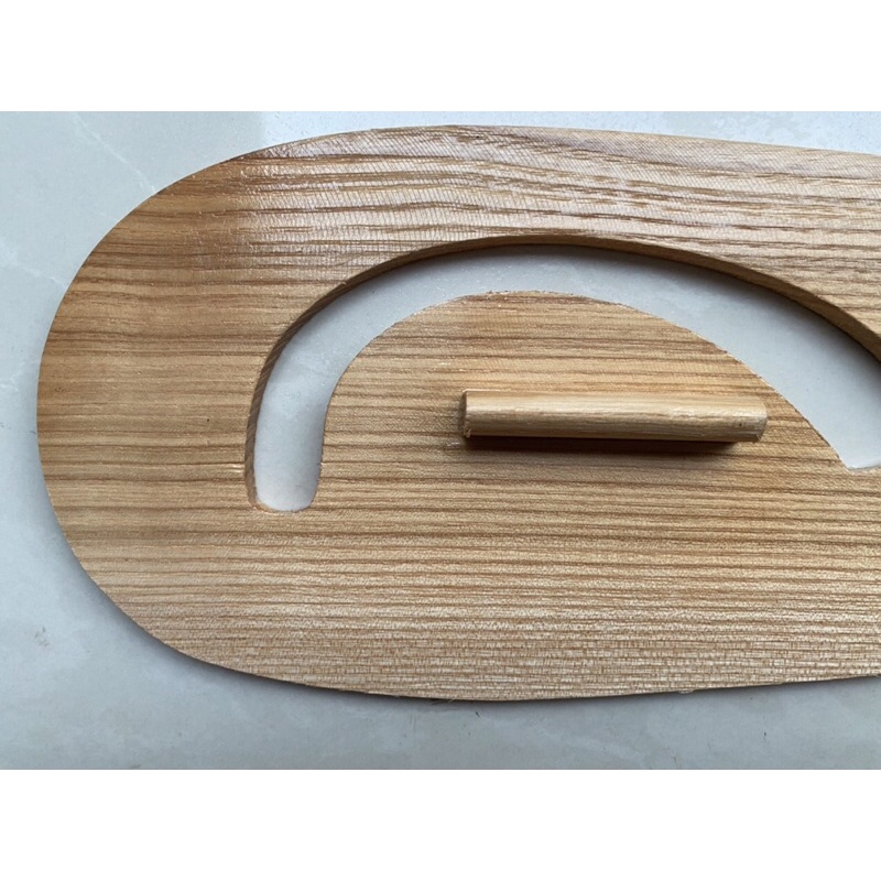 Thước Parabol Giáo Viên Gỗ Sồi