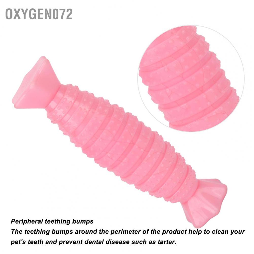 Oxygen072 Dog Chew Toy Candy Shape Teeth Grinding Bite Resistant Pet Teething for Small Medium Large Dogs