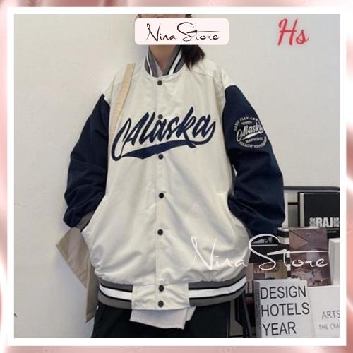 Áo Bomber Nam Nữ Áo Varsity Unisex Zaclang In Cal Chất Tricos NinaStore Phối Màu Cá Tính - SP000537