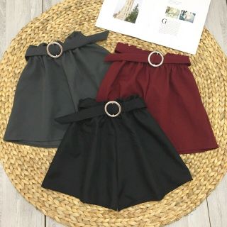 Quần lưng thun phối khoen