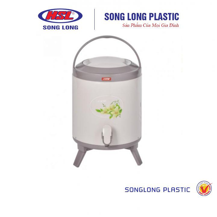 Bình nước giữ nhiệt Lạnh -Nóng - Family Song Long- Giao màu ngẫu nhiên