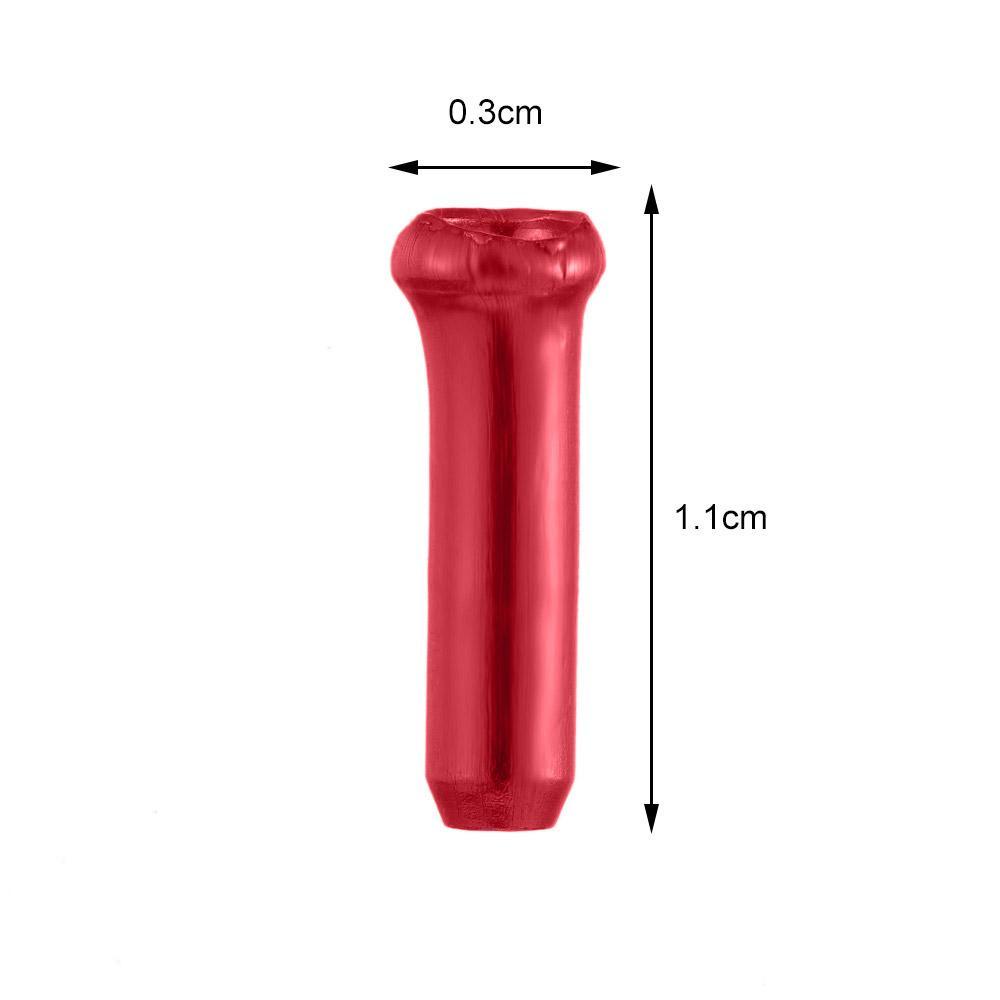 MUVAKO Set 20 / 50 Nắp Đậy Dây Phanh Xe Đạp Bằng Hợp Kim Nhôm Chất Lượng Cao