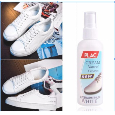 Chai Xịt Tẩy Trắng Giày Dép Túi Xách Plac -Mỹ Phẩm Nội Địa Chính Hãng.