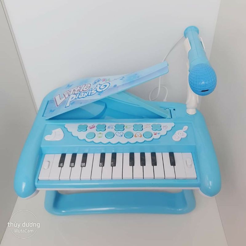 Đàn PIANO mini kèm micro cho bé tập đàn hát