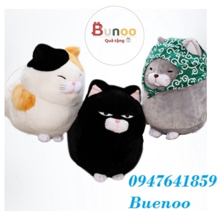 Gấu bông Mèo Amuse Nhật Hàng Cao Cấp 30-40cm Bunoo Shop