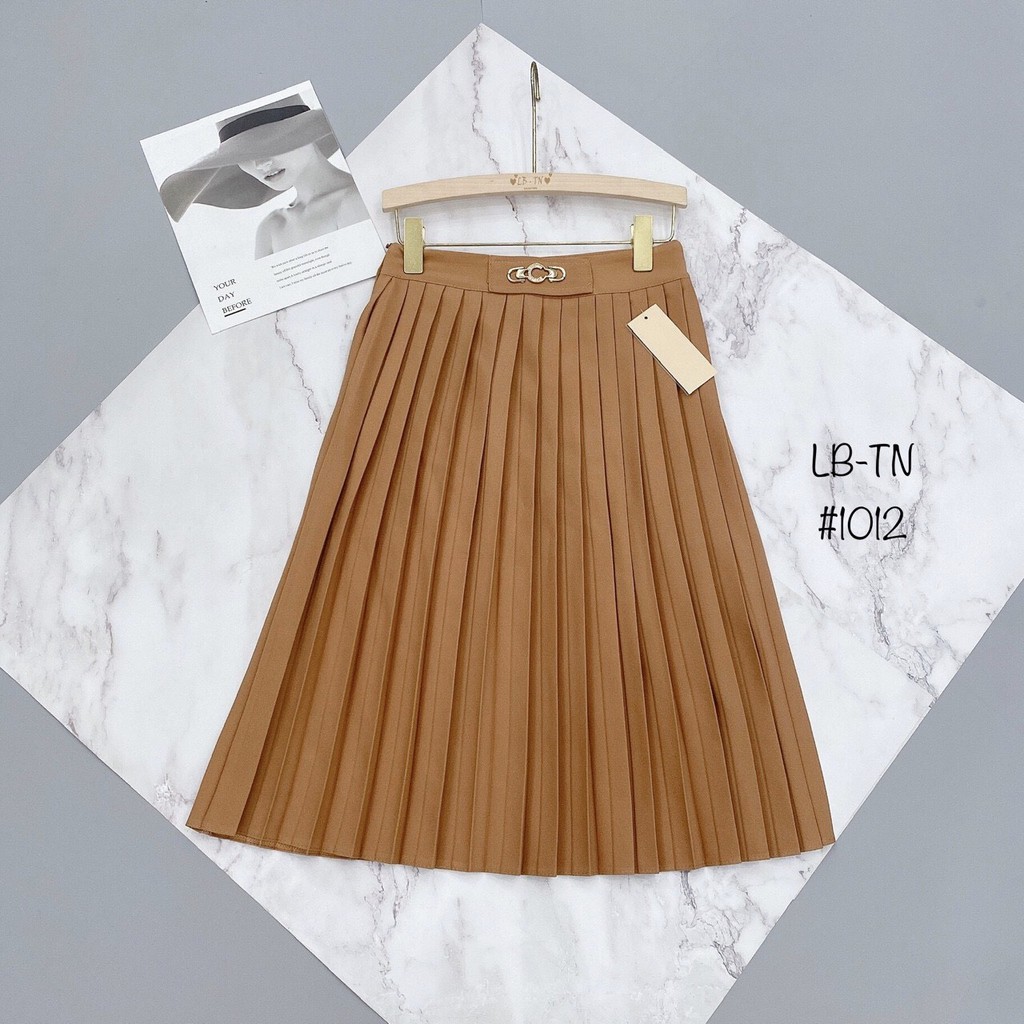 CHÂN VÁY XẾP LY DÀI HOT HIT (DÀI TỚI GỐI) #1012 | BigBuy360 - bigbuy360.vn