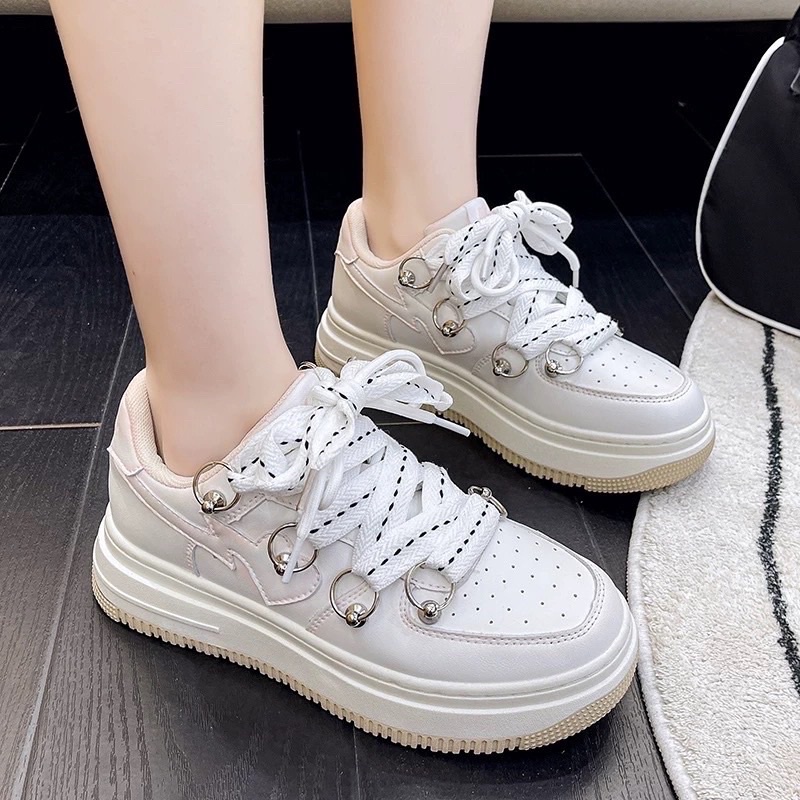 (KÈM ẢNH THẬT) 0880 Giày thể thao móc khoá loang màu BIG SIZE 40-44