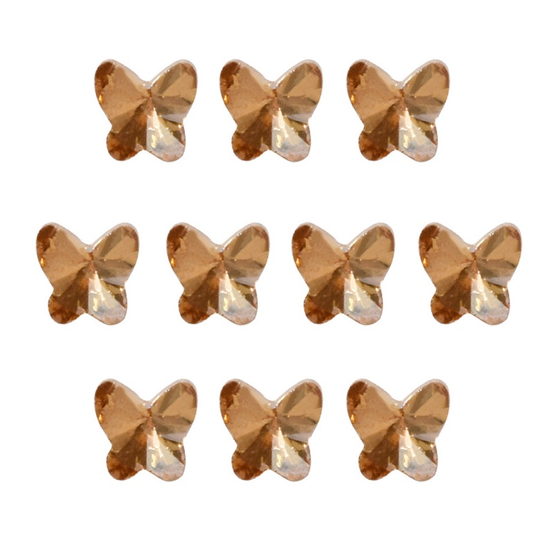 Set 10 Hạt Đá Pha Lê 3D Nhiều Màu Đính Móng Nghệ Thuật