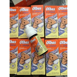 Tinh dầu olbas oil 10ml trị ngạt mũi