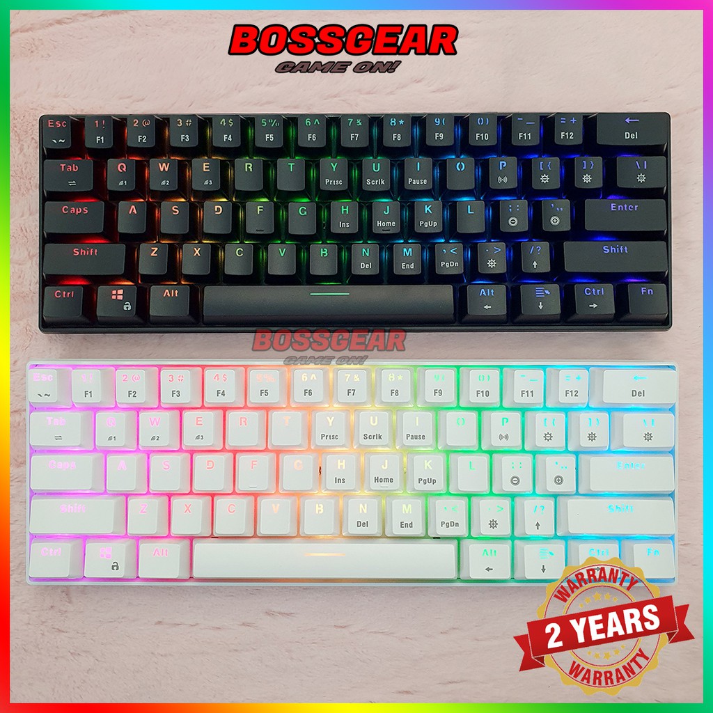 Bàn phím cơ E-DRA EK361W RGB ( EDRA EK361W Bluetooth, LED RGB, Pin 2000 mA )