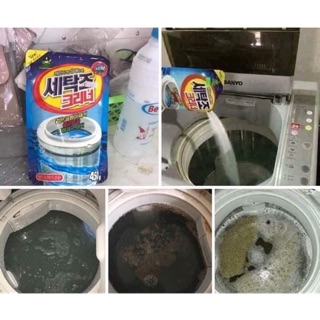Tẩy lồng máy giặt