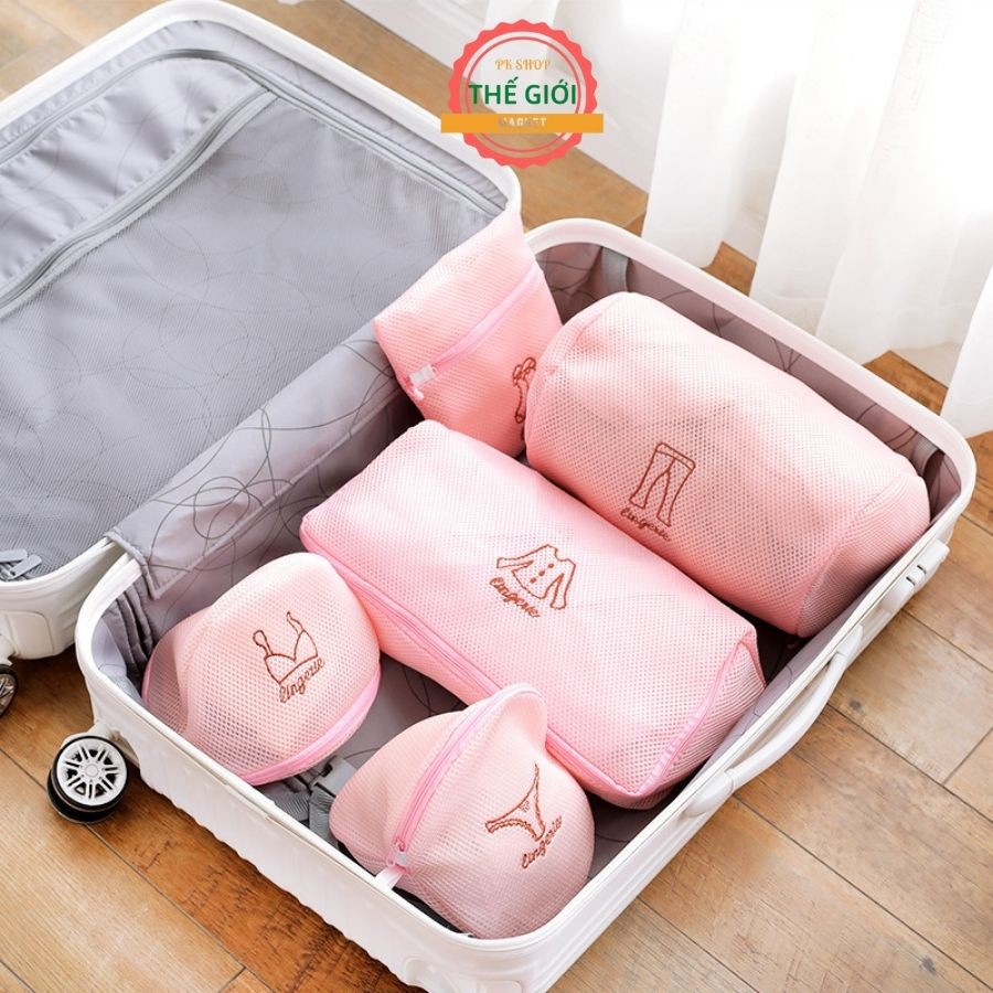 Túi Giặt Máy Giặt Quần Áo Đồ Lót Áo Lót Tiện Lợi 40 x 50 cm