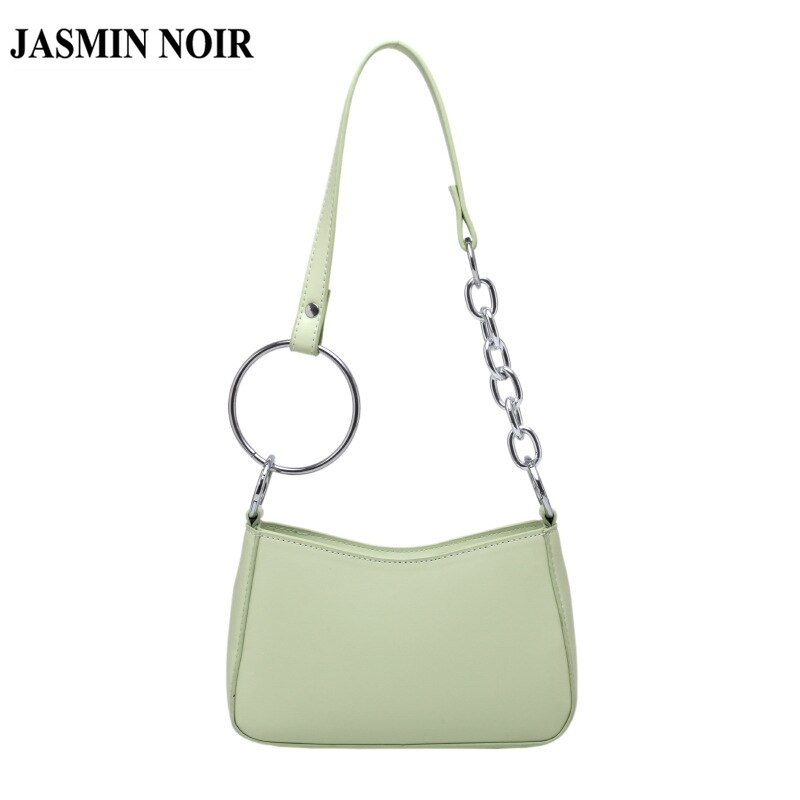 Túi Xách JASMIN NOIR Da Pu Dáng Vuông Nhỏ Thiết Kế Đơn Giản Thời Trang Cao Cấp Cho Nữ