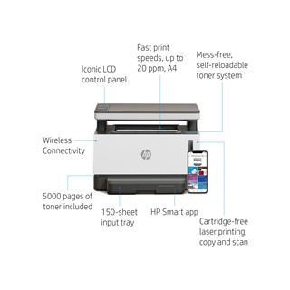 Máy in đa chức năng HP Neverstop Laser MFP 1200w,1Y WTY_4RY26A