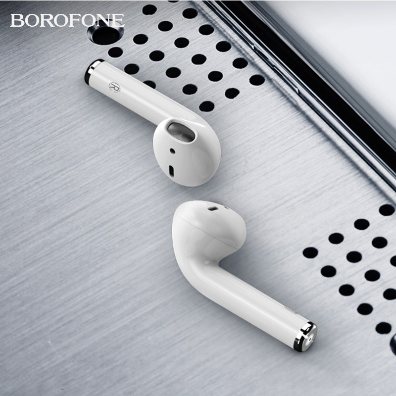 Tai nghe bluetooth True Wireless Borofone BE28 Plus Original series V5.0 (Trắng) - Hàng chính hãng