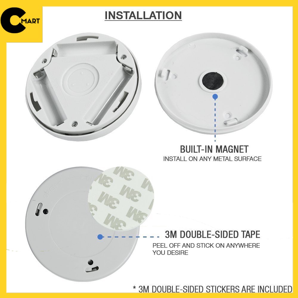 Đèn cảm biến siêu nhạy - Tự sáng khi có chuyển động - Không dây vô cùng tiện lợi | BigBuy360 - bigbuy360.vn