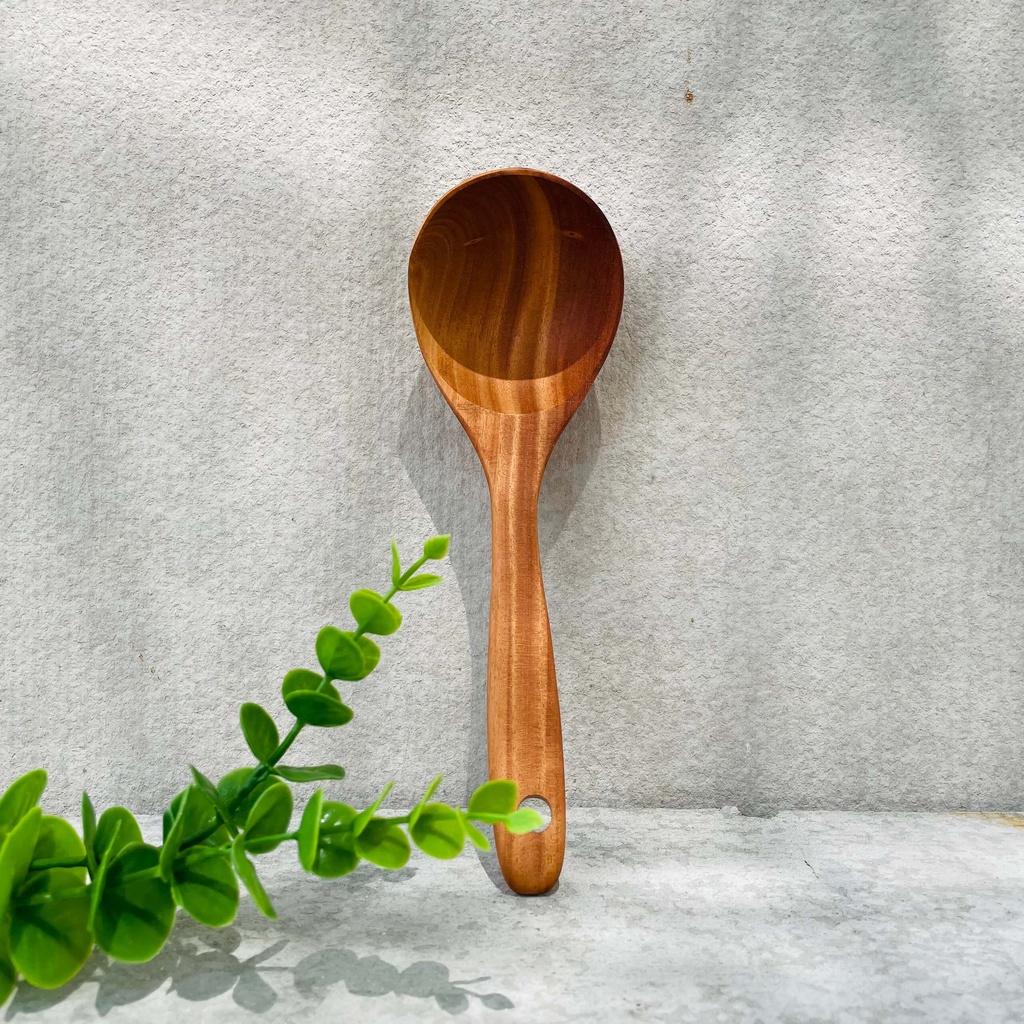 Bộ thìa muỗng Tre Làng Hàng xuất khẩu phong cách Hàn Quốc