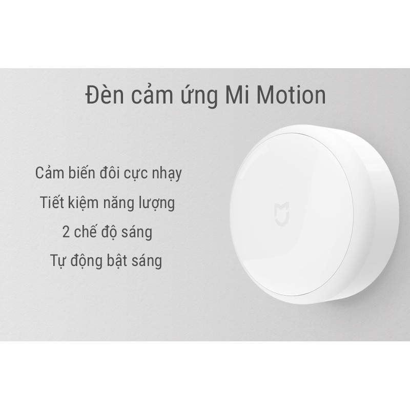 Đèn Cảm Ứng Ban Đêm Mi Motion-Activated Night Light - MUE4068GL - BẢN QUỐC TẾ