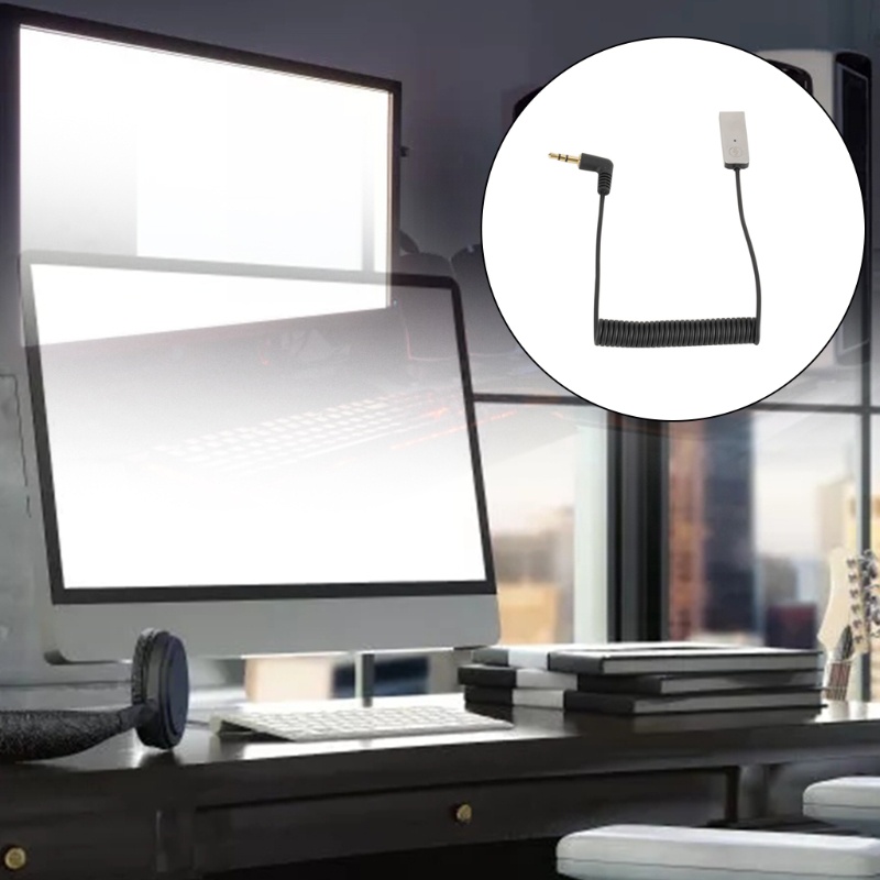 Usb Nhận Tín Hiệu Bluetooth 5.0 2 Trong 1 Giắc Cắm 3.5mm