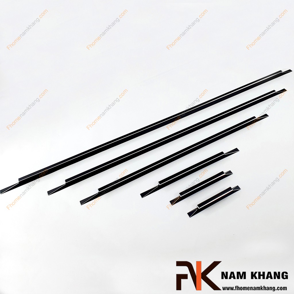 Tay nắm tủ quần áo dạng thanh NK116S-DA ( Màu Đen)